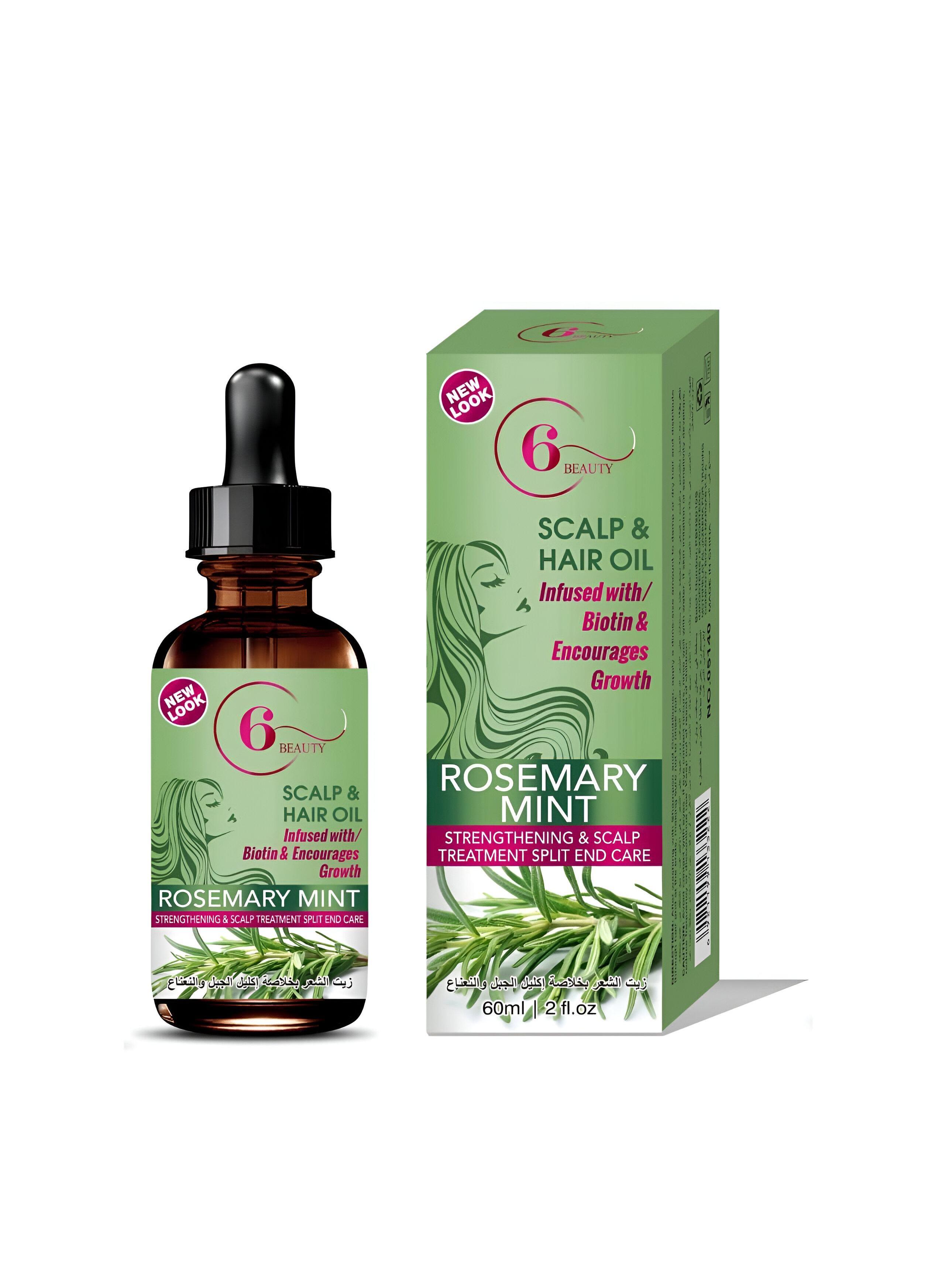 منتجات 6 بيوتي العضوية من الروزماري والنعناع المعز...