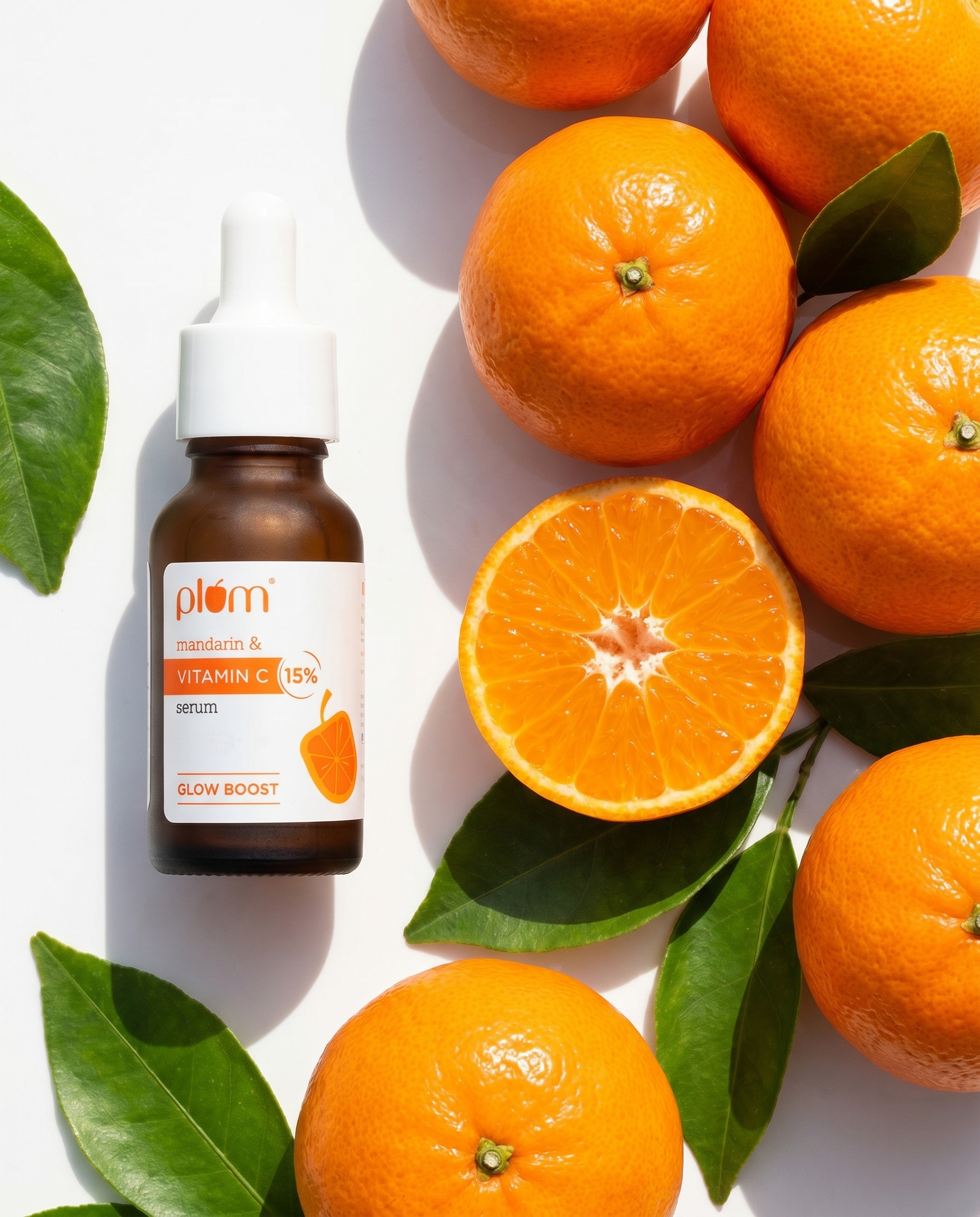 Vibrant Citrus Product Flat Lay