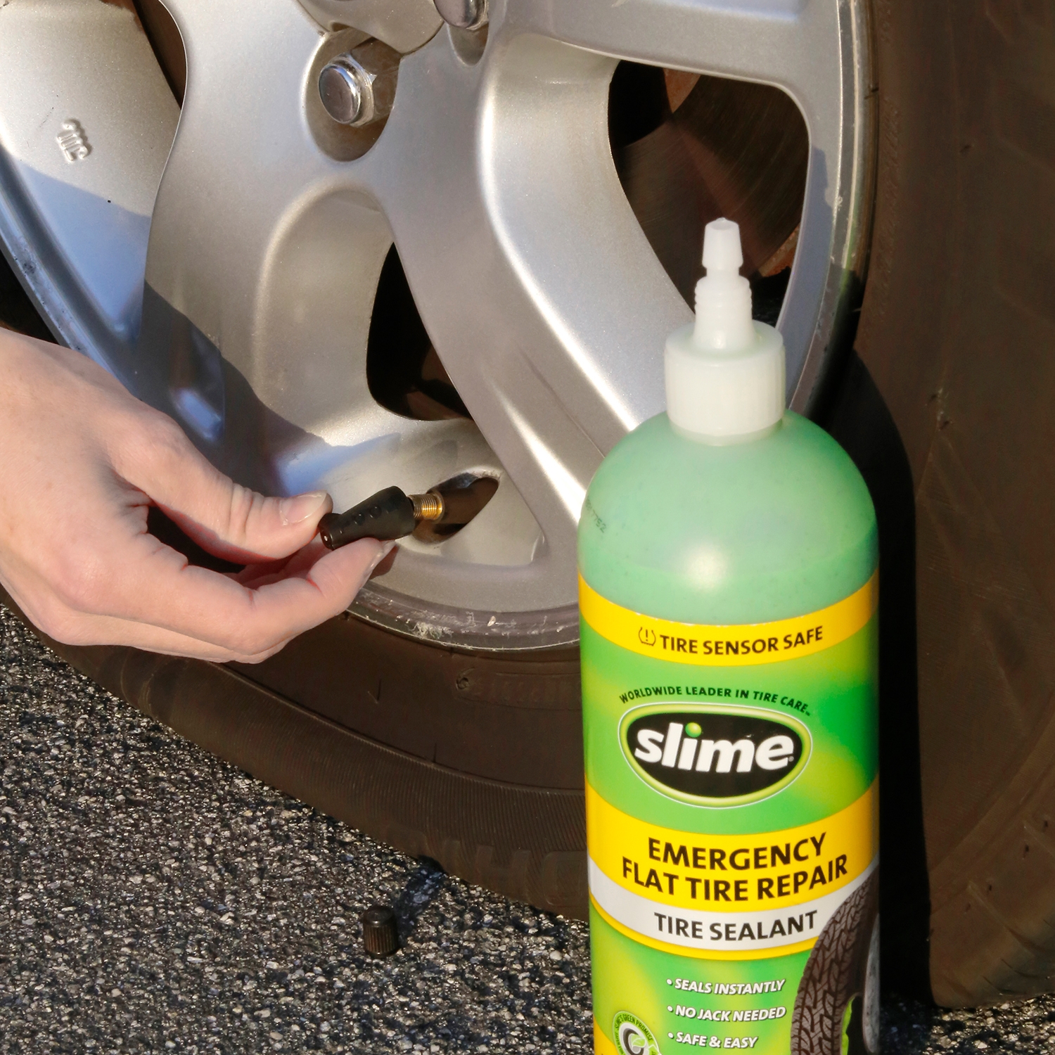  Slime 10194-51 2-in-1 Tyre & Tube Sealant Puncture