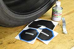 Patch tire supplies