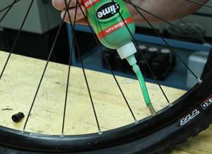 green slime for bike tires