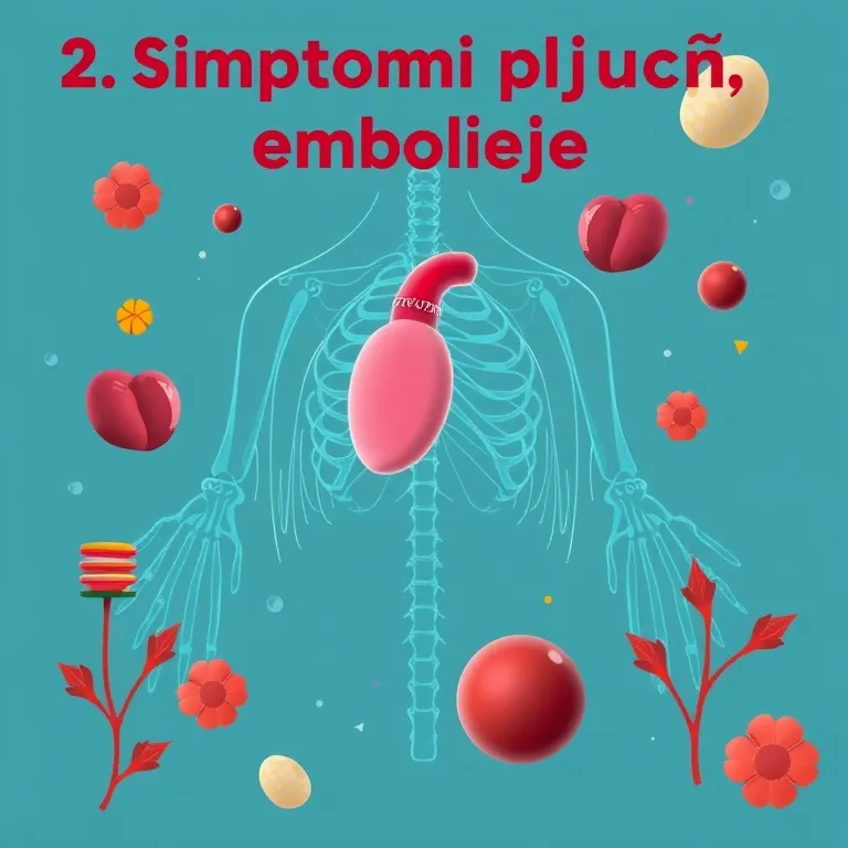 2. Simptomi pljučne embolije 2. Simptomi pljučne embolije