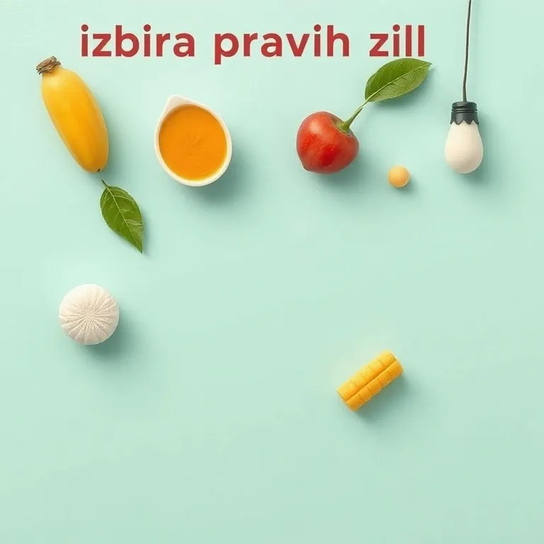 Izbira pravih živil