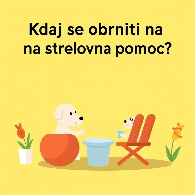 Kdaj se obrniti na strokovno pomoč?