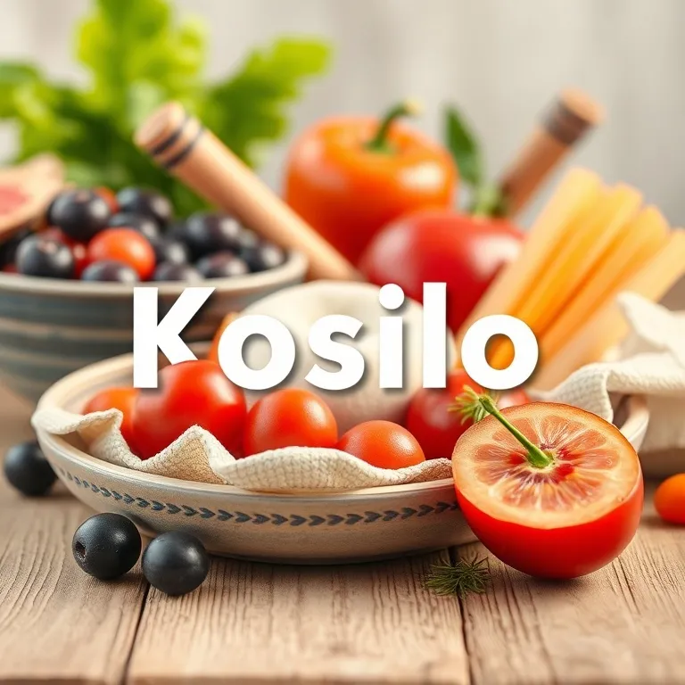 Mediteranska dieta jedilnik: Kosilo