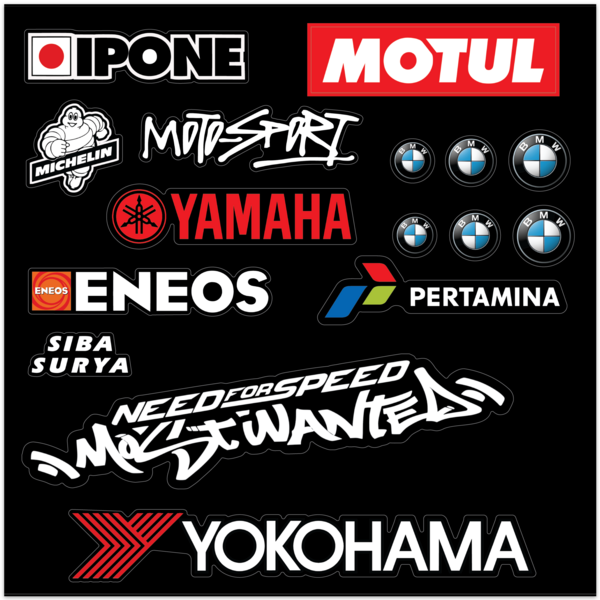 Planches de stickers