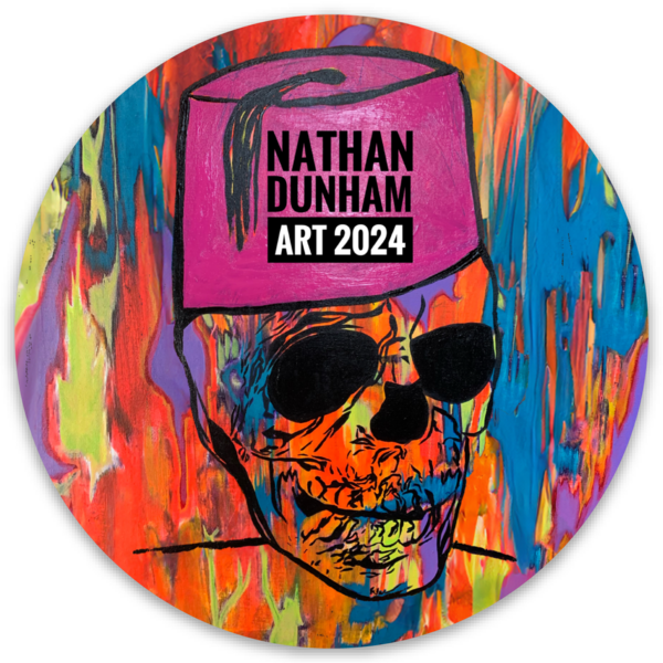 Runde Sticker