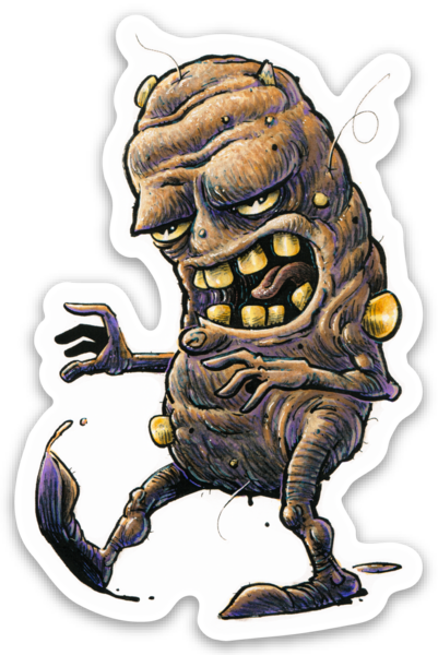 Die cut stickers