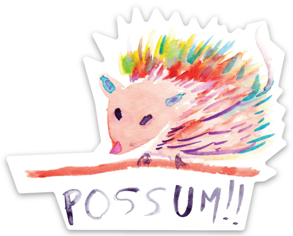 Die cut stickers