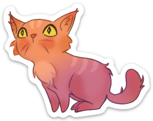 Die cut stickers