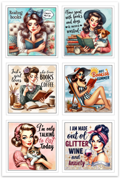 Folhas de autocolantes