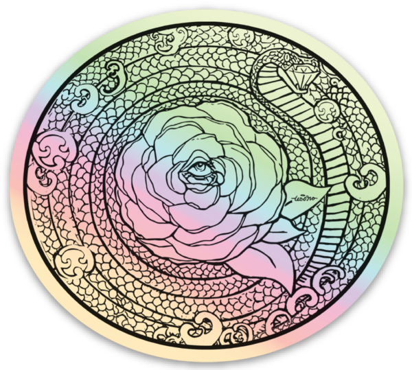 Holographic stickers