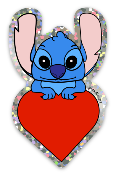 Stickers glitter