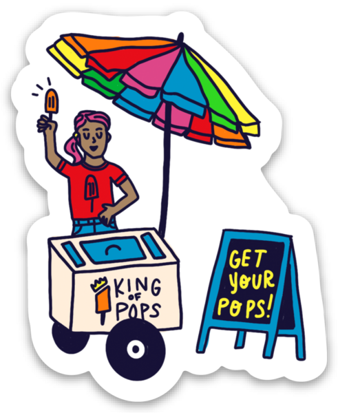 Die cut stickers