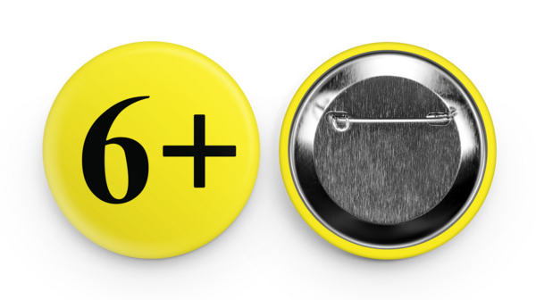 2.25" Round buttons