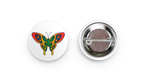 32 mm Round buttons