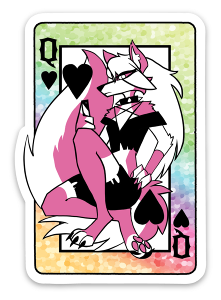 Glitter stickers