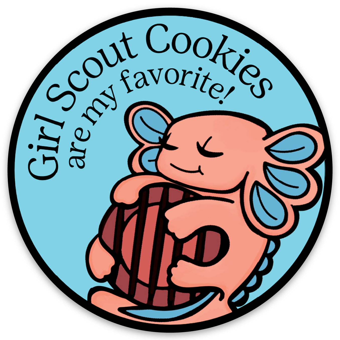 Circle stickers
