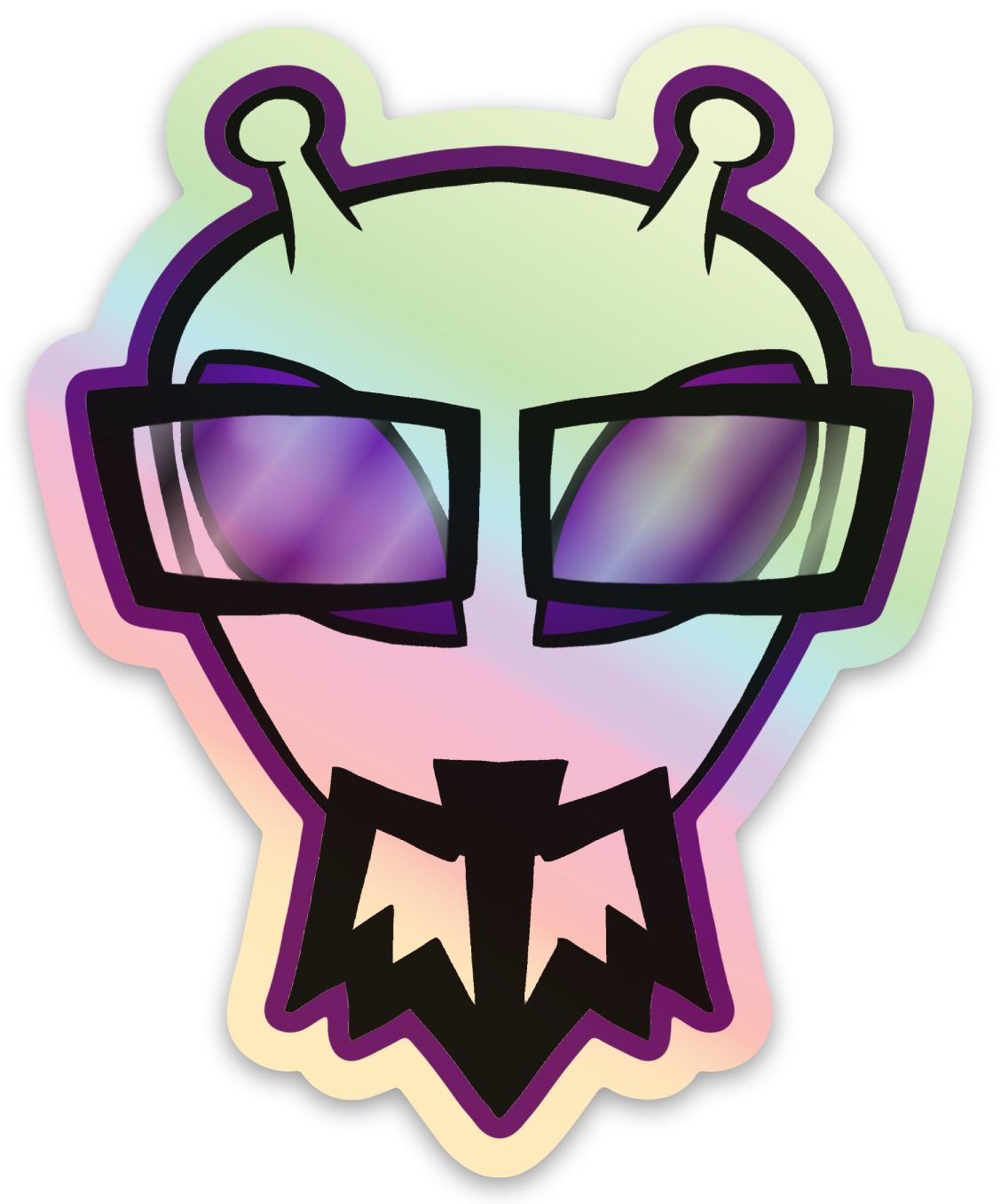 Holographic stickers