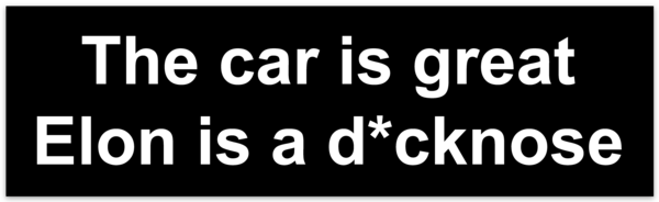 Bumper stickers
