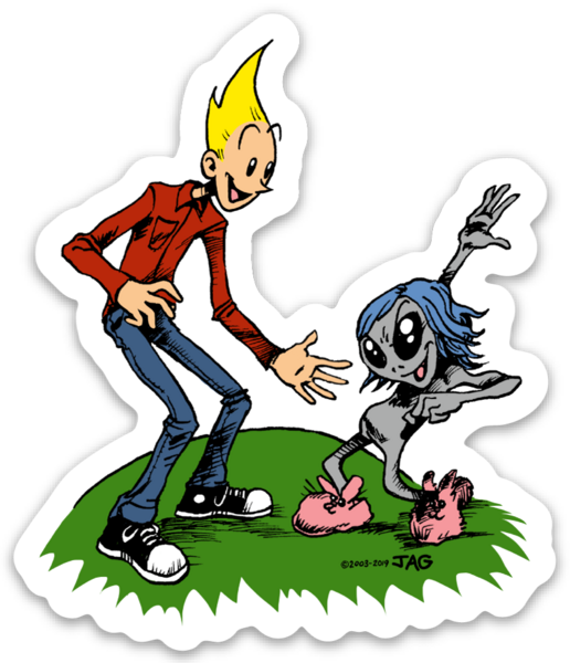 Stickers découpés à la forme