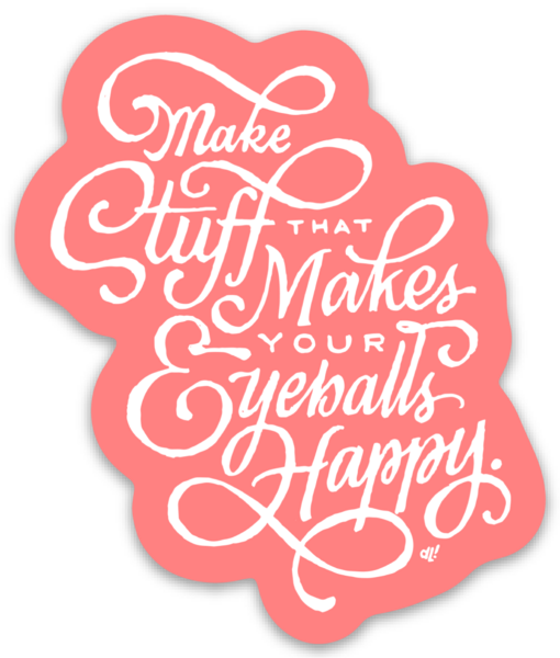 Die cut stickers