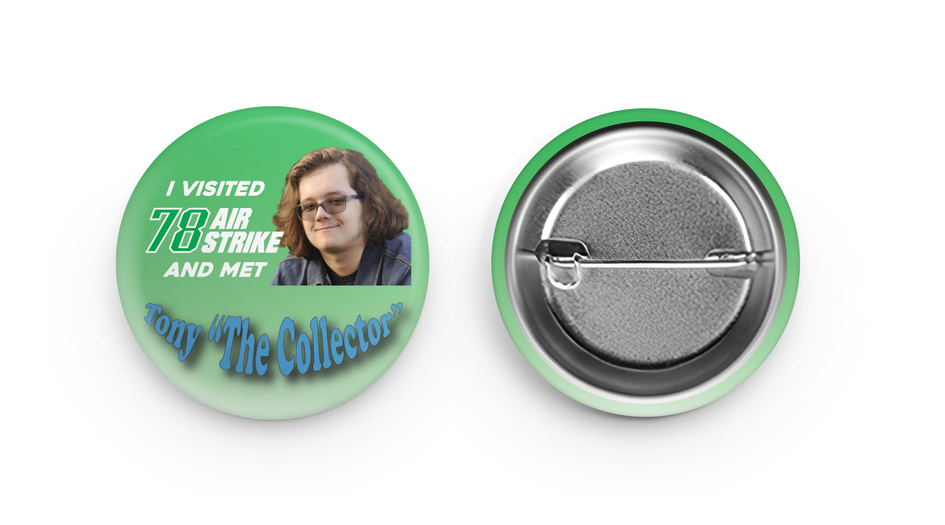 38 mm Round badges