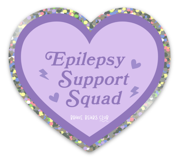 Glitter stickers