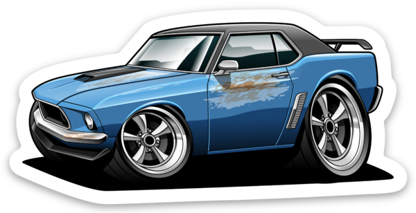 Die cut stickers