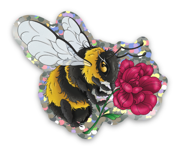 Glitter stickers