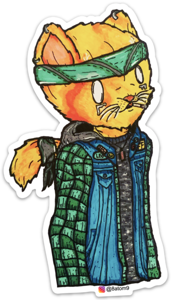Die cut stickers