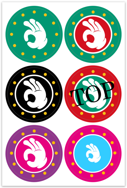 Planches de stickers