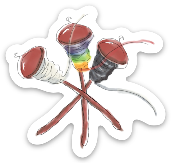 Stickers découpés à la forme