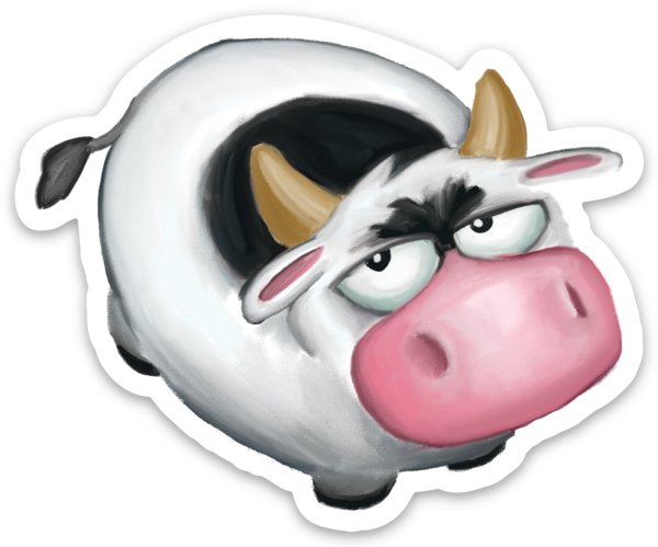 Die cut stickers