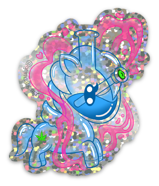 Stickers pailletés