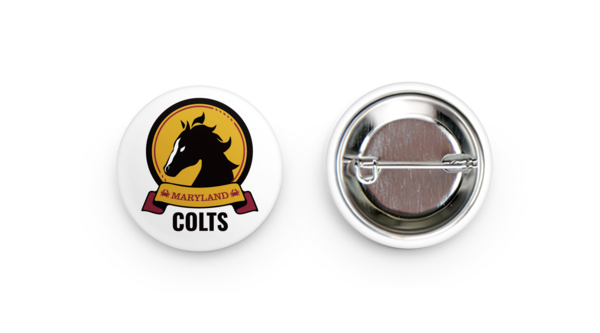 32 mm Round buttons