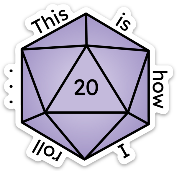 Die cut stickers