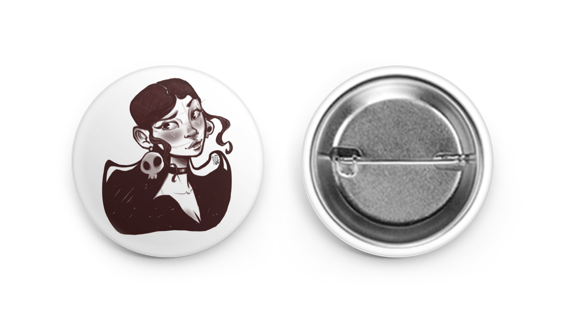 1.5" Round buttons
