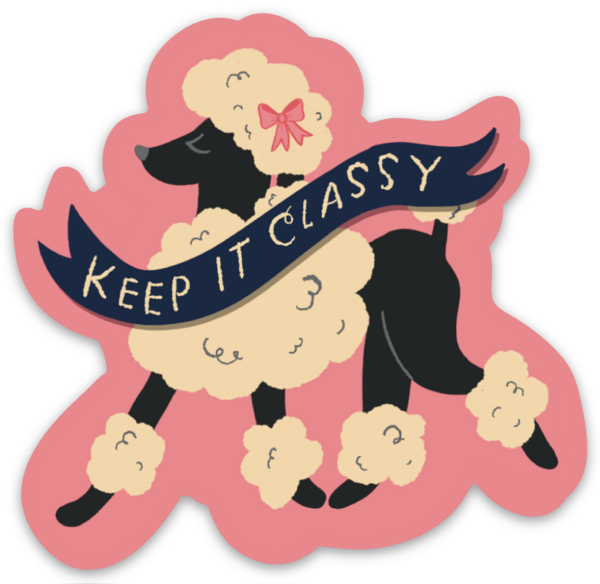 Die cut stickers