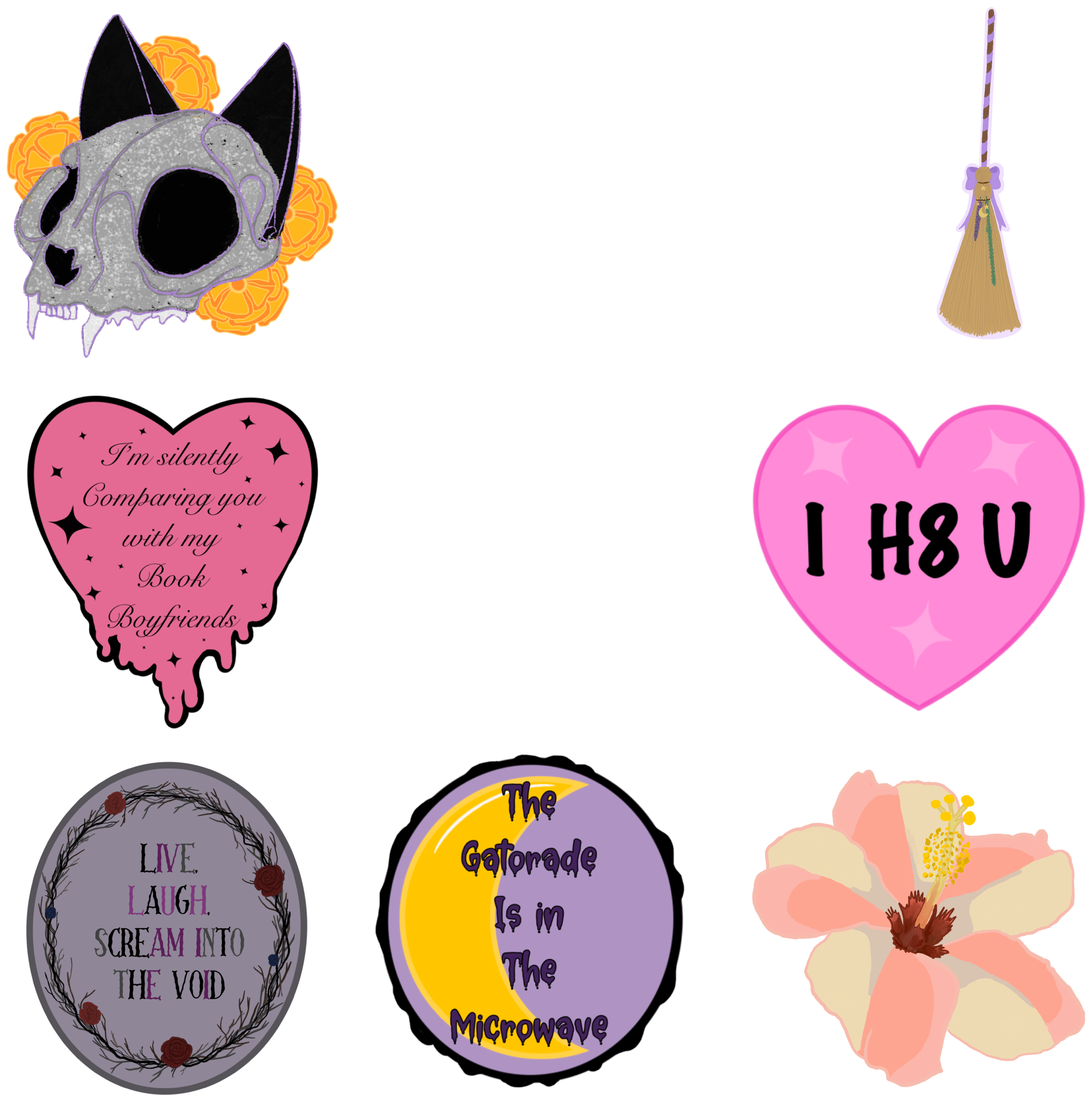 Paquetes de stickers -