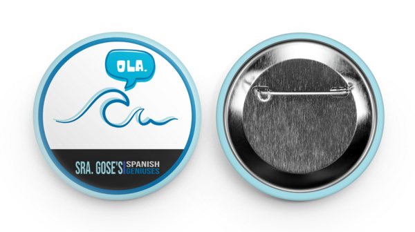 57 mm ronde buttons