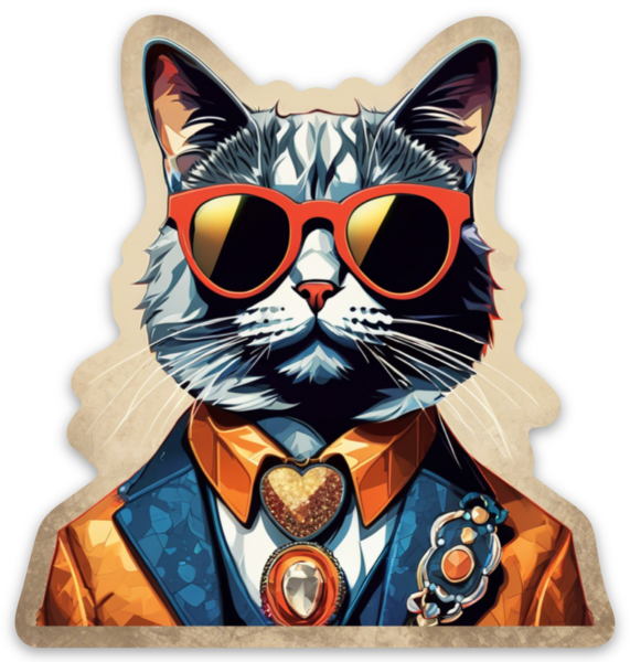Die cut stickers