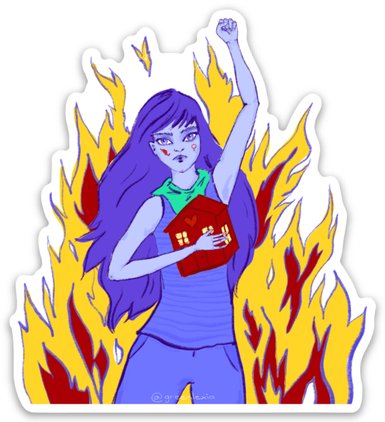 Die cut stickers