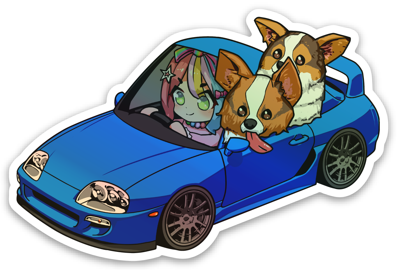 Holographic stickers