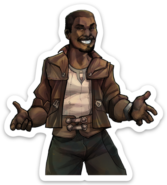 Stickers découpés à la forme