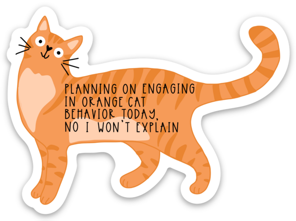 Die cut stickers