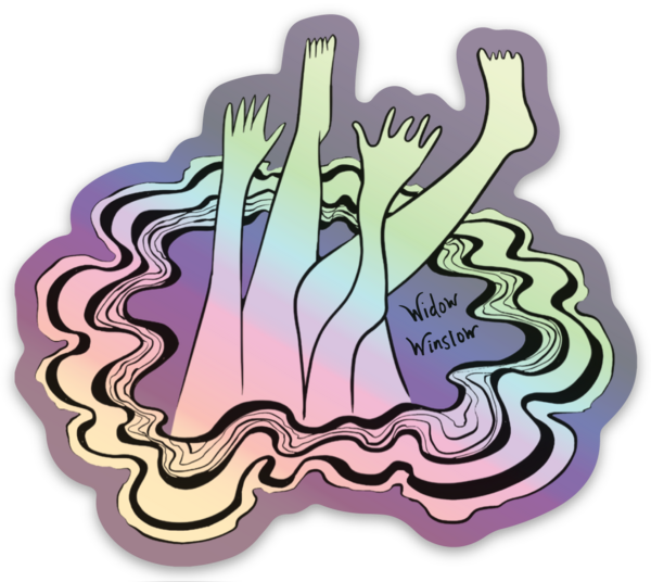 Stickers holographique