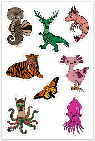 Planches de stickers