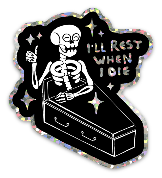 Stickers pailletés