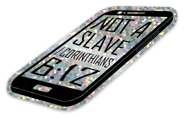 Glitter stickers